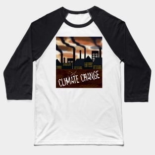 Climate Change Baseball T-Shirt